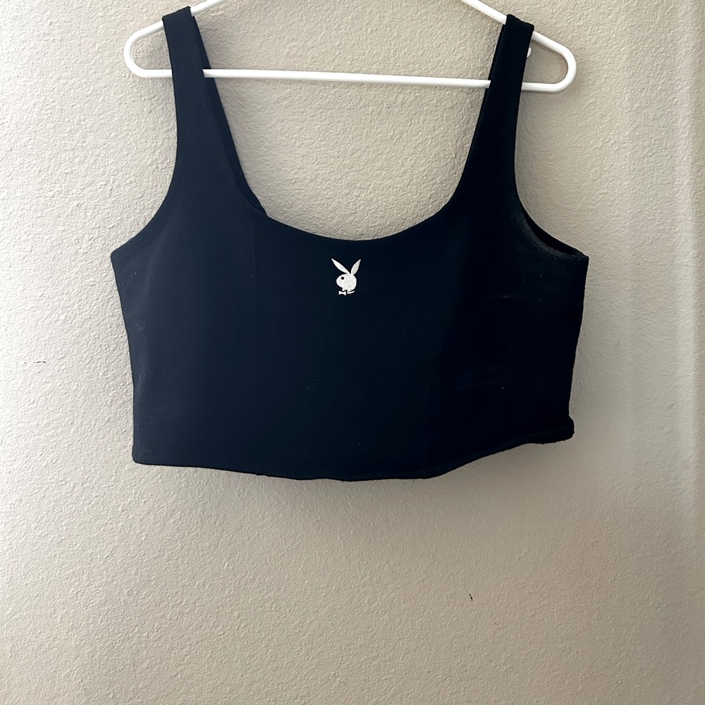 Cropped Playboy Top
